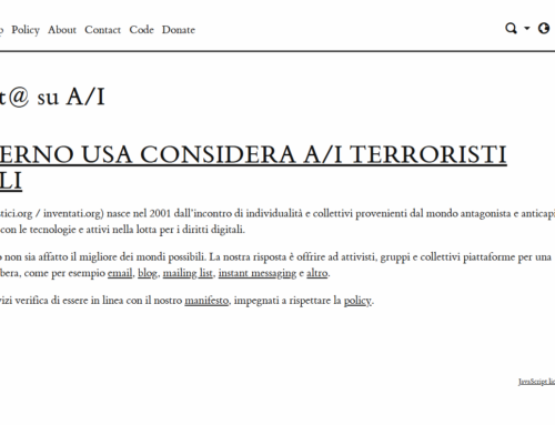 Il dominio sulla comunicazione – di Paolo Punx
