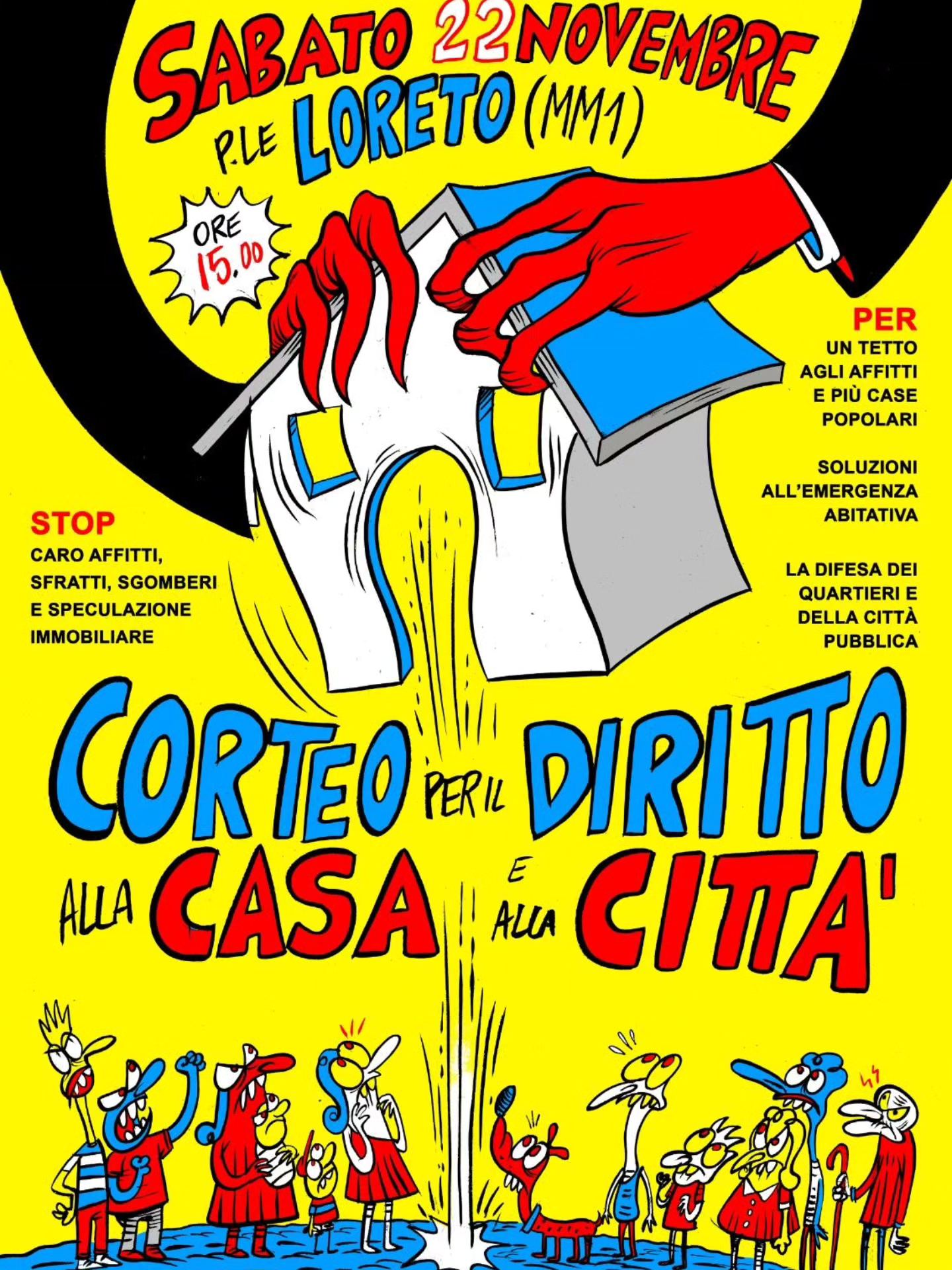 Soldi per i quartieri, non per la guerra. Per il diritto alla casa e alla città! – di Comitato Inquilini Aler Torri Saponaro